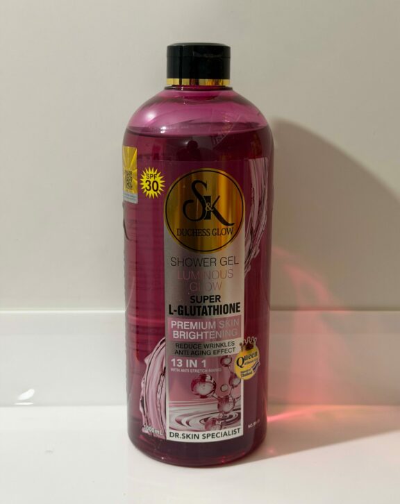 S and K Duchess Glow Shower Gel – Luminous Glow with Super L-Glutathione – 1000ml